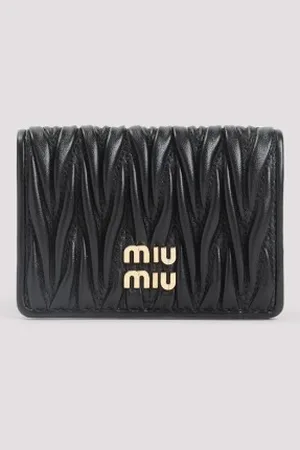 Miu Miu Lamb Leather Card Case