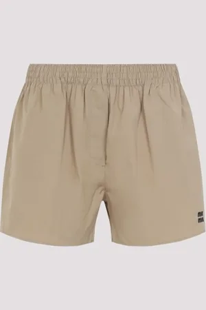 Miu Miu Cotton Shorts