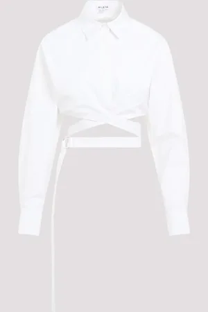 Alaïa Alaïa Crossed Shirt