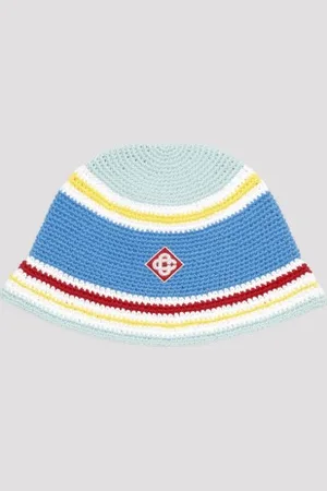 Casablanca Crochet Cotton Hat S/m