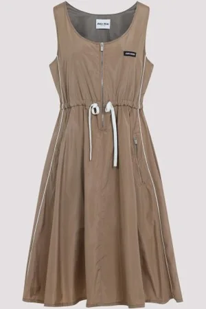 Miu Miu Mini Silk Dress