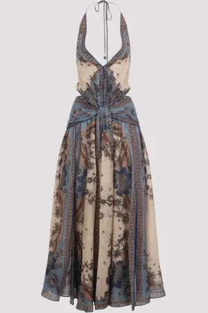 ZIMMERMANN Ascension Plunge Long Dress 1