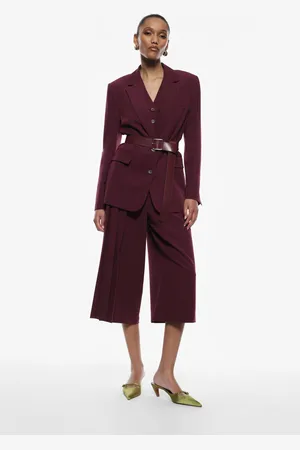 Imperial Pantaloni a ginocchio con pieghe