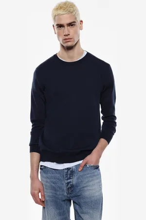 Imperial Maglione girocollo a tinta unita