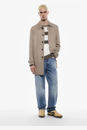Imperial Trench con colletto e chiusura monopetto