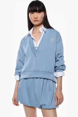 Imperial Maglione scollo a v maniche lunghe