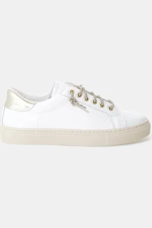 Imperial Sneakers basse con lacci glitterati