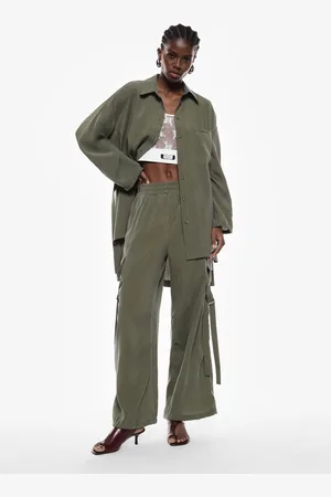 Imperial Pantaloni ampi con tasche cargo