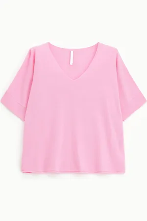Imperial Maglione maniche corte v scollo