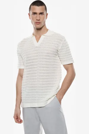 Imperial Polo a maniche corte traforata