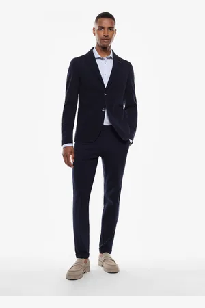 Imperial Pantaloni slim-fit a tinta unita