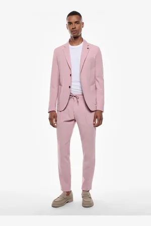 Imperial Pantaloni slim-fit a vita media con cordino