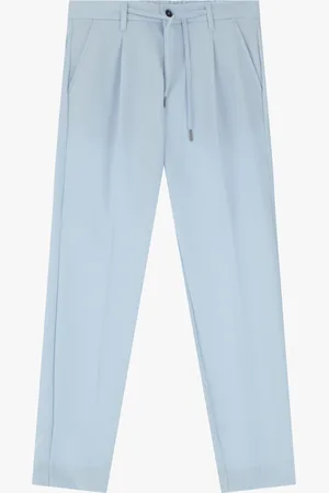 Imperial Pantaloni slim-fit a vita media con cordino