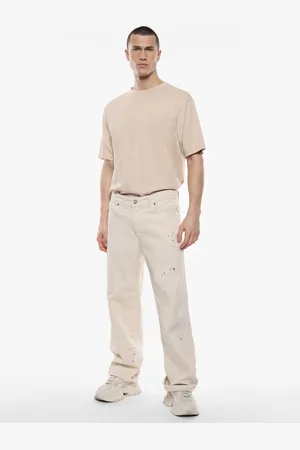 Imperial Pantaloni baggy con dettagli strappati