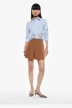 Imperial Gonna pantalone con pieghe
