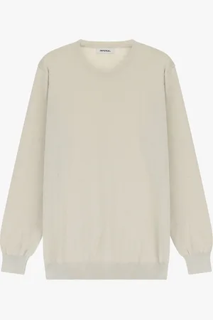 Imperial Maglione girocollo a tinta unita