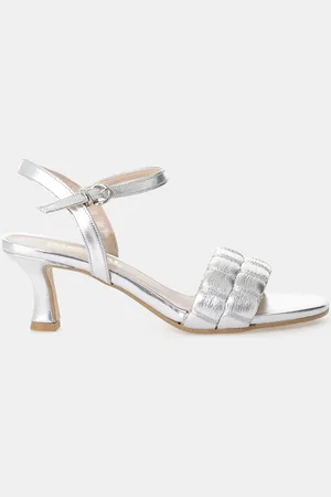 Imperial Sandali metallizzati con tacco basso
