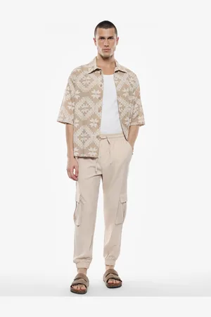 Imperial Pantaloni cargo con coulisse