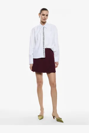 Imperial Gonna pantalone corta a pieghe