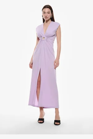 Imperial Abito lungo drappeggiato con dettaglio anello
