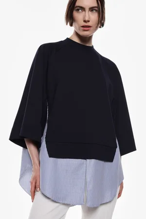 Imperial Felpa oversize a righe