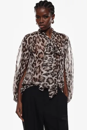 Imperial Camicia con collo a punta stampa