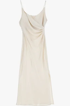 Imperial Vestito midi drappeggiato effetto satin