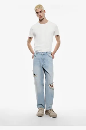Imperial Jeans dritti con strappi