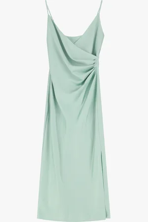 Imperial Vestito midi drappeggiato effetto satin