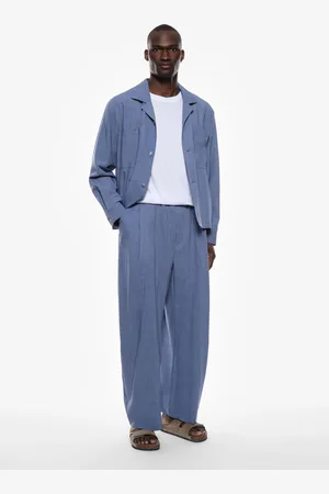 Imperial Pantaloni baggy a tinta unita