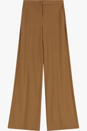 Imperial Pantaloni ampi con vita alta
