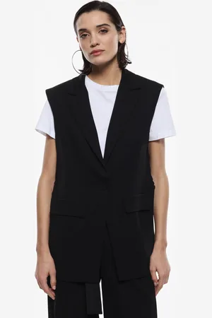 Imperial Gilet lungo con chiusura monopetto
