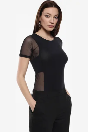 Imperial T-shirt maniche corte e trasparenze