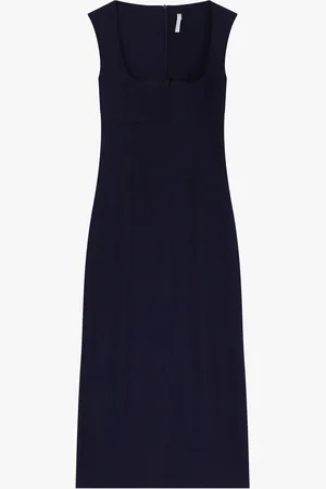 Imperial Vestito midi senza maniche tinta unita