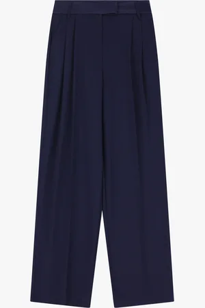 Imperial Pantaloni ampi con vita alta