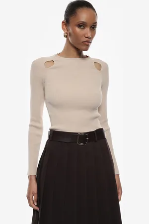 Imperial Maglione con maniche lunghe e cut out