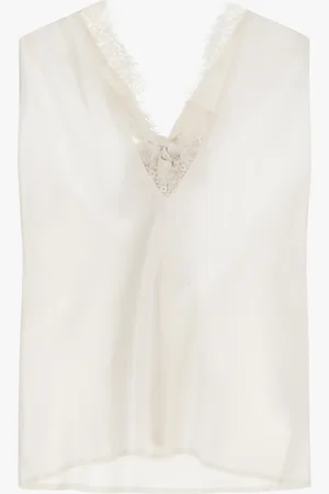 Imperial Top senza maniche scollo a v