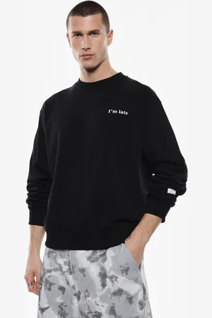 Imperial Felpa senza cappuccio stampa slogan