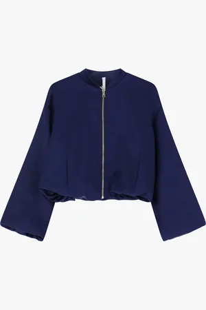 Imperial Giubbotto bomber satinato con zip