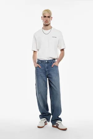Imperial Jeans baggy con vita media