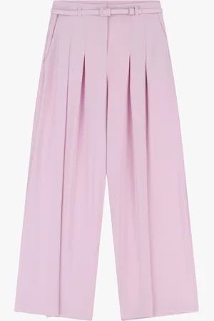 Imperial Pantaloni ampi con vita alta