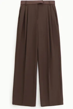 Imperial Pantaloni ampi con vita alta