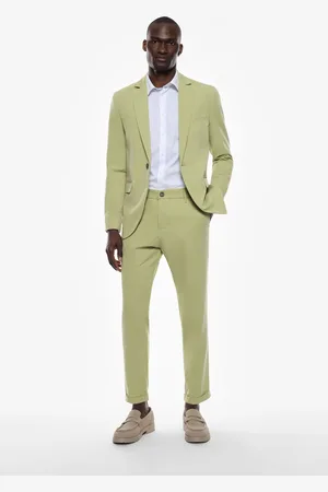 Imperial Pantaloni slim-fit tinta unita