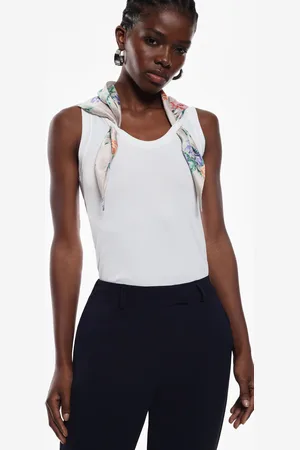 Imperial Top senza maniche con scollo rotondo