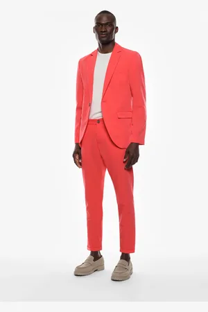 Imperial Pantaloni slim-fit tinta unita