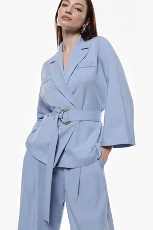 Imperial Blazer con cintura e maniche ampie