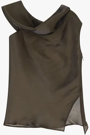 Imperial Top senza maniche collo asimmetrico