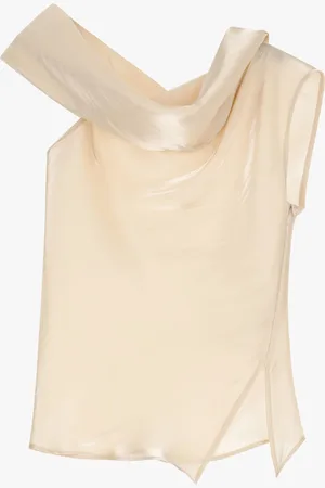 Imperial Top senza maniche collo asimmetrico