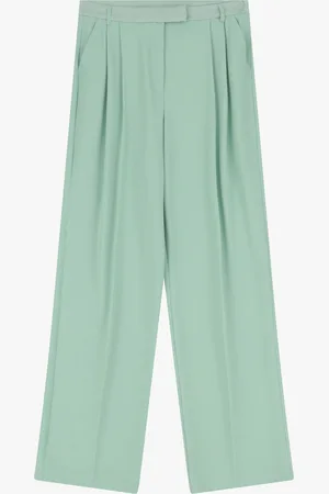 Imperial Pantaloni ampi con vita alta