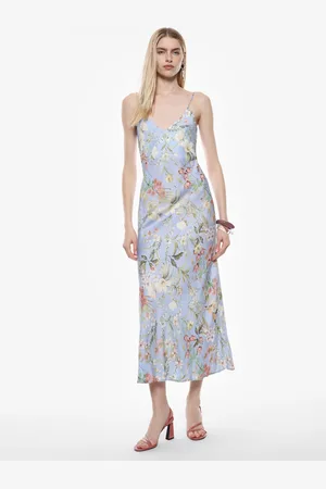 Imperial Vestito lungo con stampa floreale